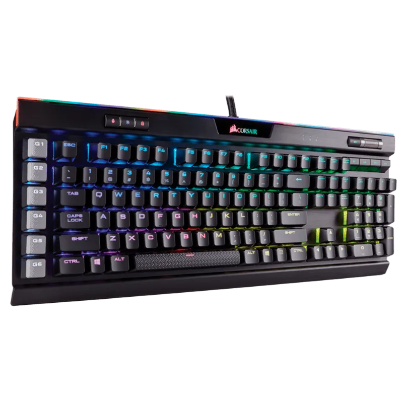 Teclado Mecânico Gamer Corsair K95 Platinum RGB Preto USB CH-9127014-NA