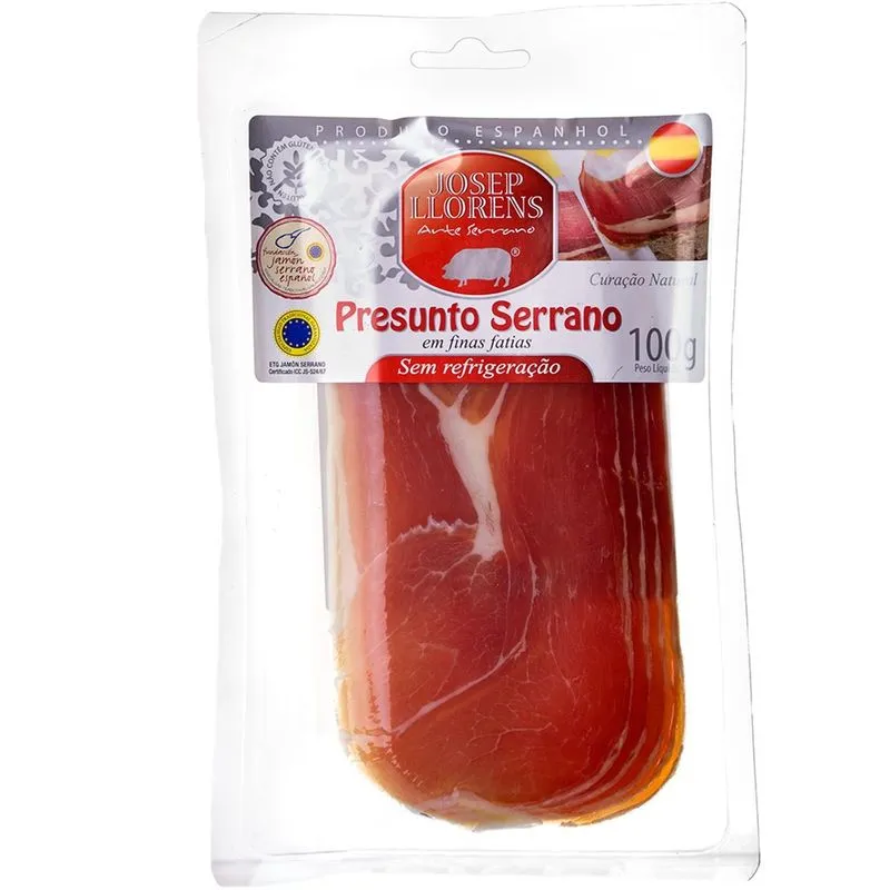 Presunto Serrano Espanhol Josef Llorens 100g