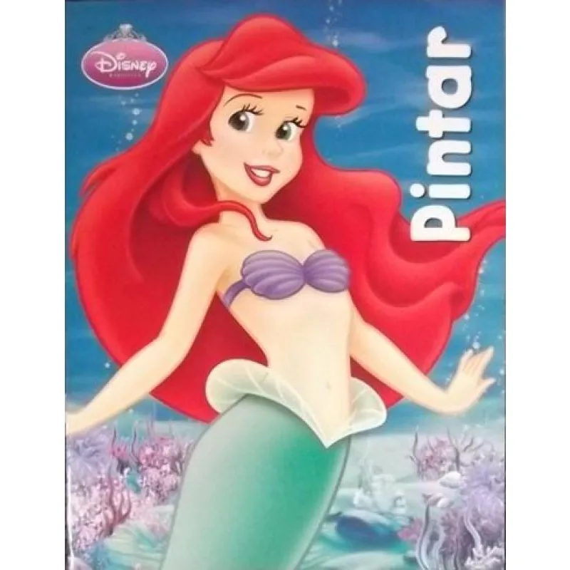 Livro pintar princesas