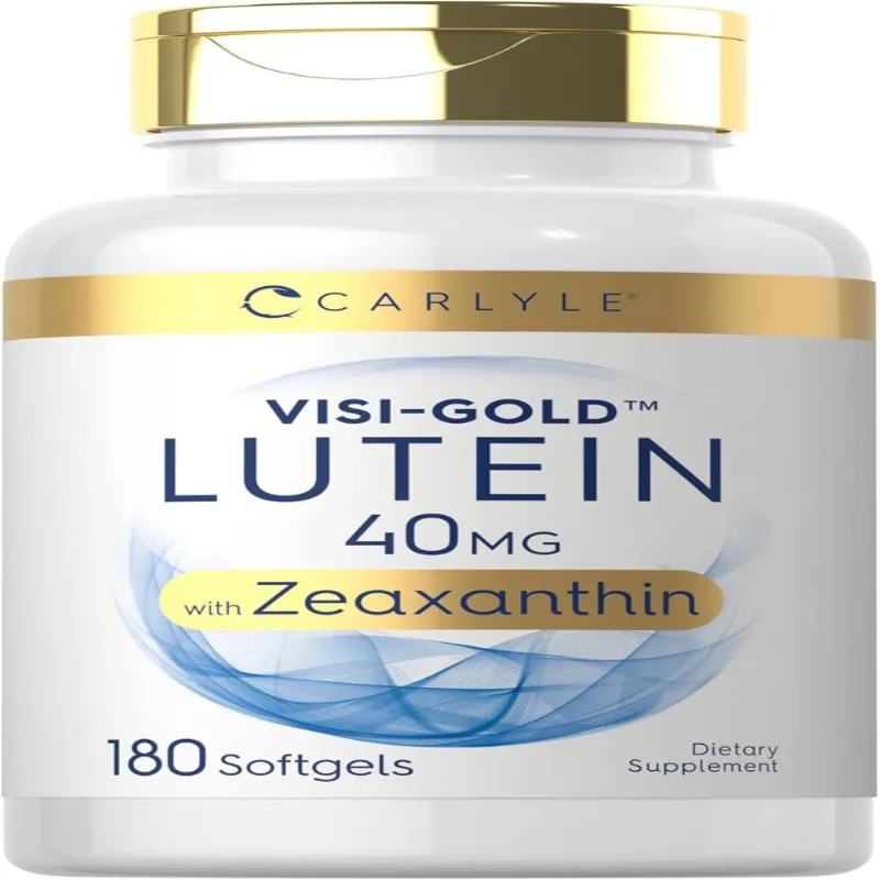 Luteina 40mg con Zeaxantina Carlyle 180 caspulas