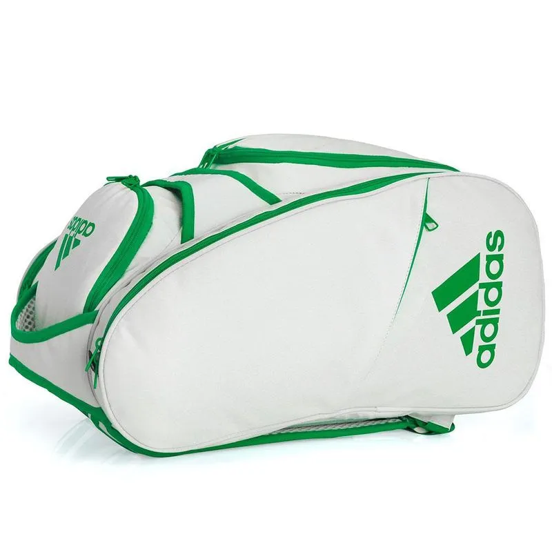 Raqueteira Adidas Multigame Para Padel e Beach Branca e Verde