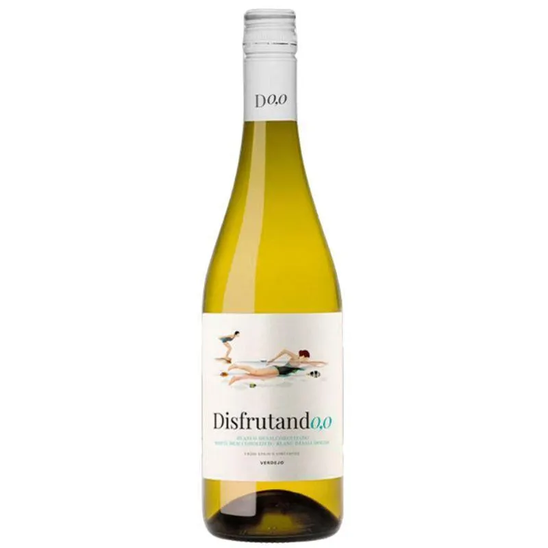 Vinho Sem Álcool Branco Seco Verdejo Disfrutando - 750ml