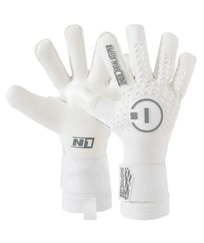 Luva de Goleiro Profissional N1 Scorpius 2.0 SCWHITE / 8