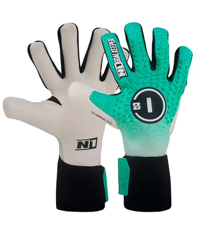 Luva de Goleiro Profissional N1 Scorpius 2.0 SCGREEN / 9