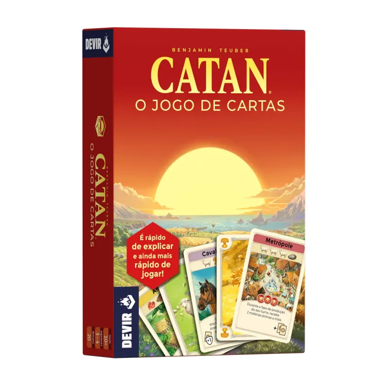 Catan O Jogo de Cartas - 6º edição
