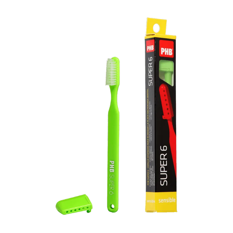 Cepillo de Dientes PHB® Super 6 Adulto Sensible