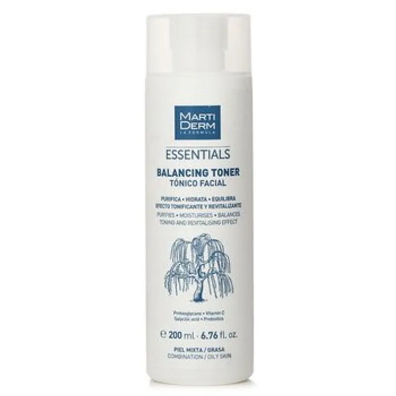 Tônico facial Martiderm Essentials Balancing para combinação/