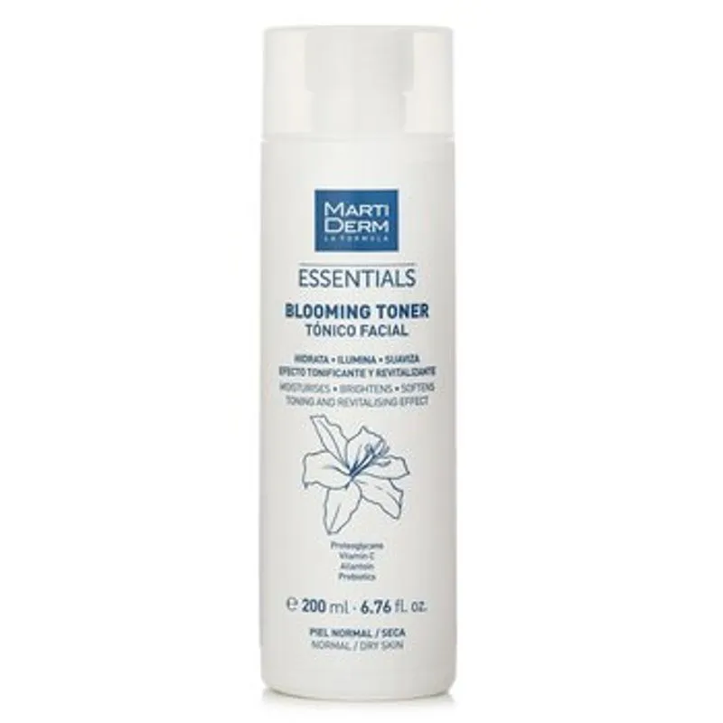 Tônico Facial Martiderm Essentials Blooming Para Pele Normal/seca