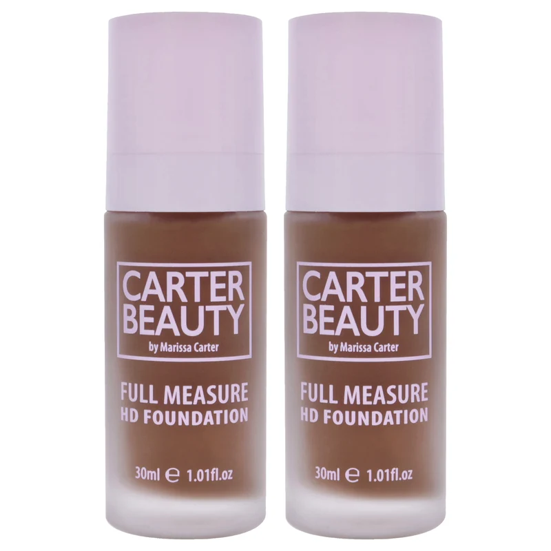 Carter Beauty Full Measure HD Foundation - Vanilla Fuddge by Carter Beauty for Women - 1.01 oz Foundation - Pack of 2 1.01 oz