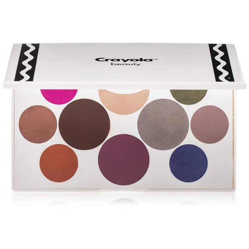 Paleta De Sombras Crayola Beauty Tropical 18 Ml Sem Talco