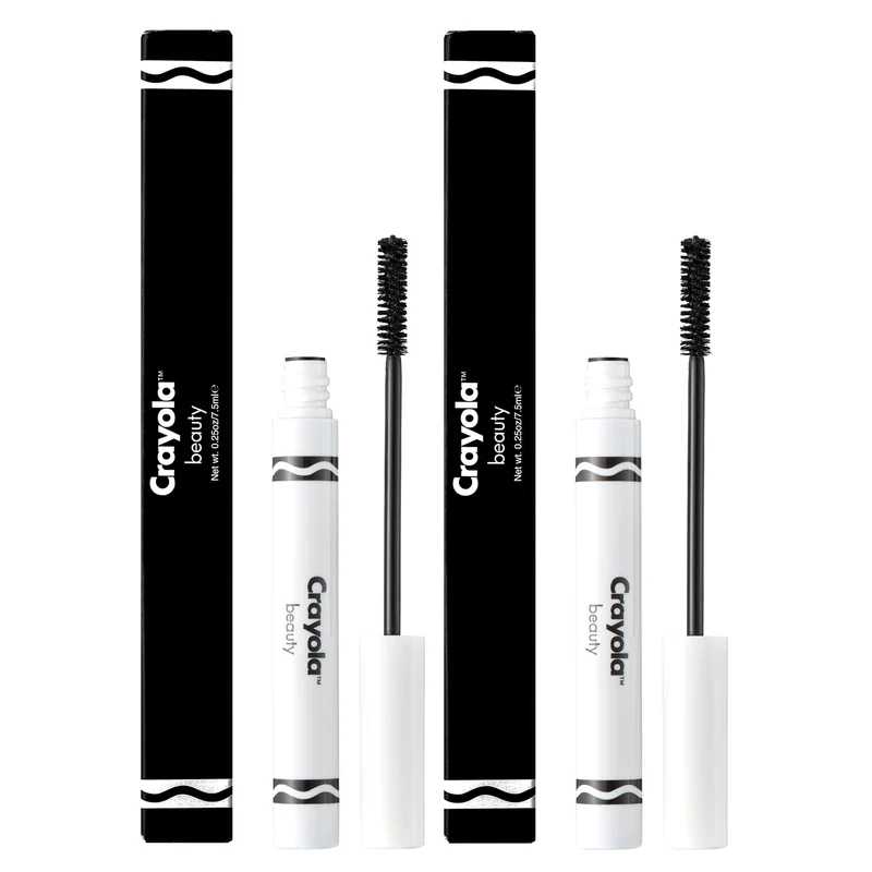 Crayola Crayola Mascara - Black by Crayola for Women - 0.25 oz Mascara - Pack of 2 0.25 oz