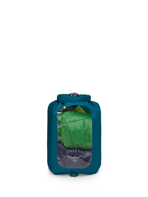 OSPREY DRY SACK 12 W/WINDOW nepropusna vreća, waterfront blue