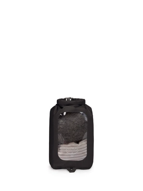 OSPREY DRY SACK 6 nepropusna vreća W/WINDOW, crna