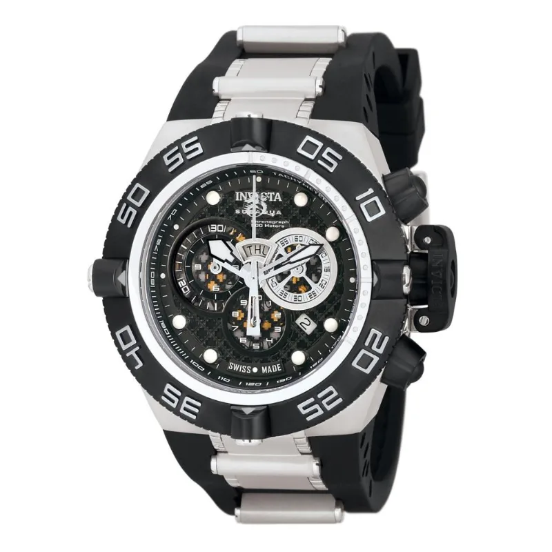 Reloj Invicta 6564 Acero, Negro Hombre