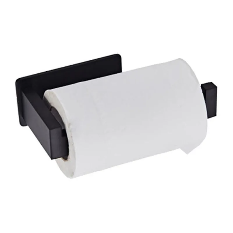 Suporte de papel higiênico aço inoxidável, parede de suporte de banheiro meio aberto