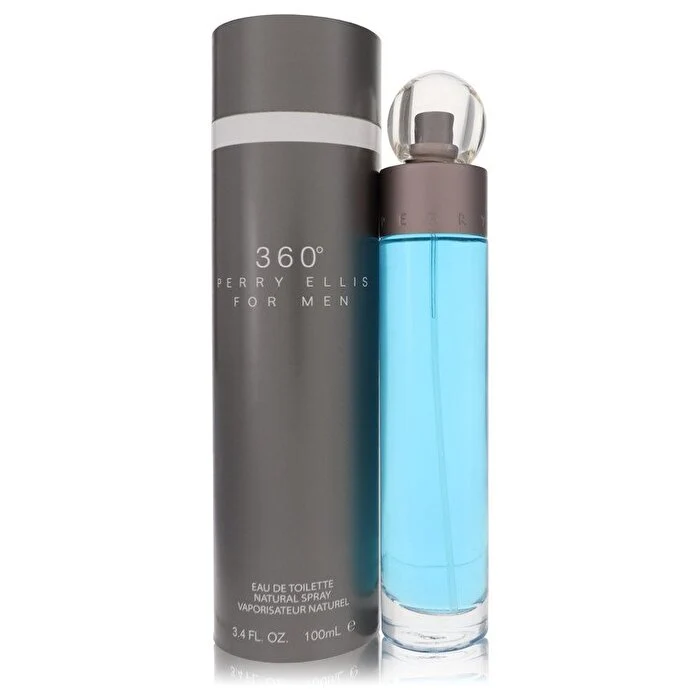 Perry Ellis 360 Gift Set - Four piece Travel Gift Set Includes Mini Eau De Toilette Spray of each. 360 Black, 360 For Men, 360 Very Blue, 360 Red.