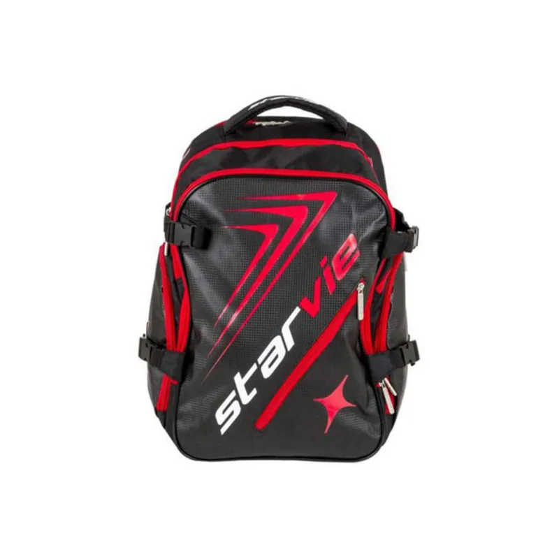 Mochila Raqueteira Padel e Beach Tennis Starvie Red Line