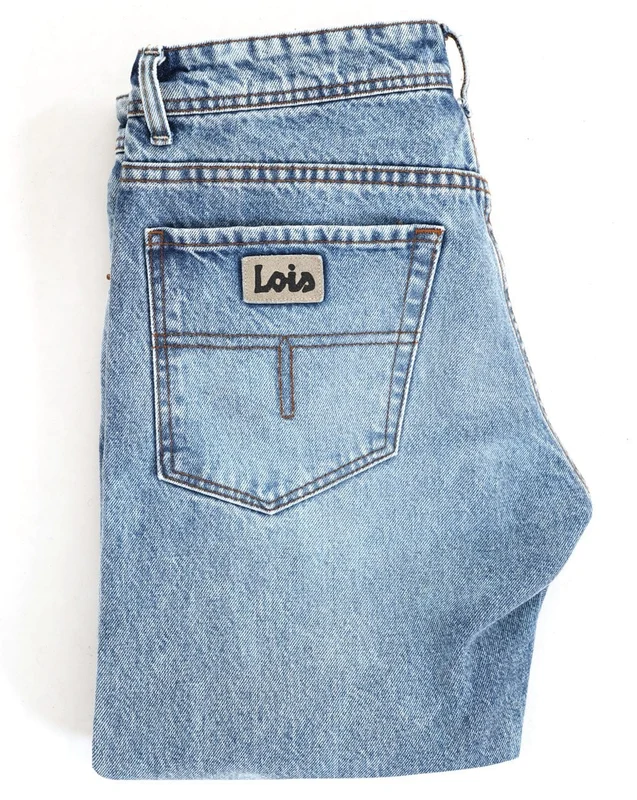 Lois Marvin Classic Straight Leg Jeans light wash W33 L32