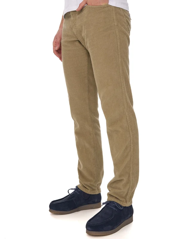 Lois Terrace Jumbo Cords Dark Sand W33 L34
