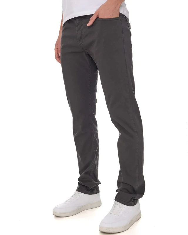 Lois Terrace Cotton 5 Pocket Jeans Mid Grey W31 L30