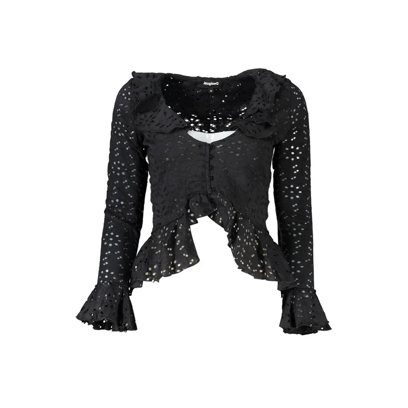Desigual Nero Poliammide Donna Blouse M