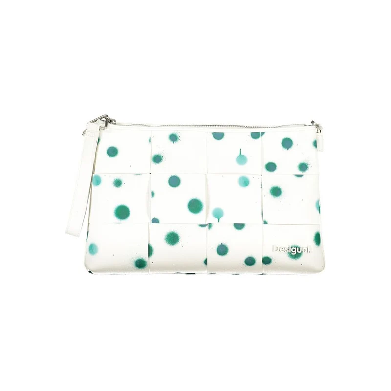 Desigual Bianco Poliuretano Women Handbag