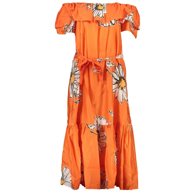 Desigual "Arancione Cotton Woman Dress" S
