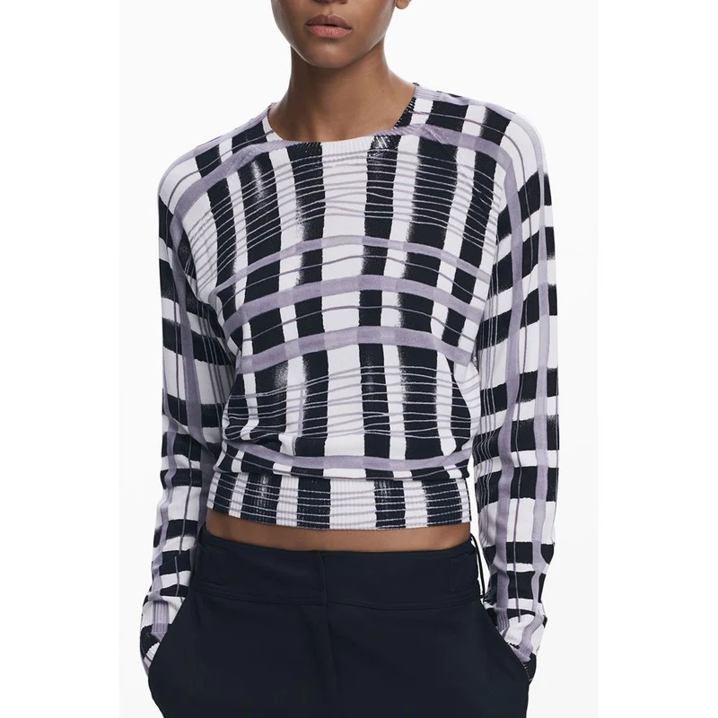 Desigual "Bianco Viscosa Womens Sweater" S