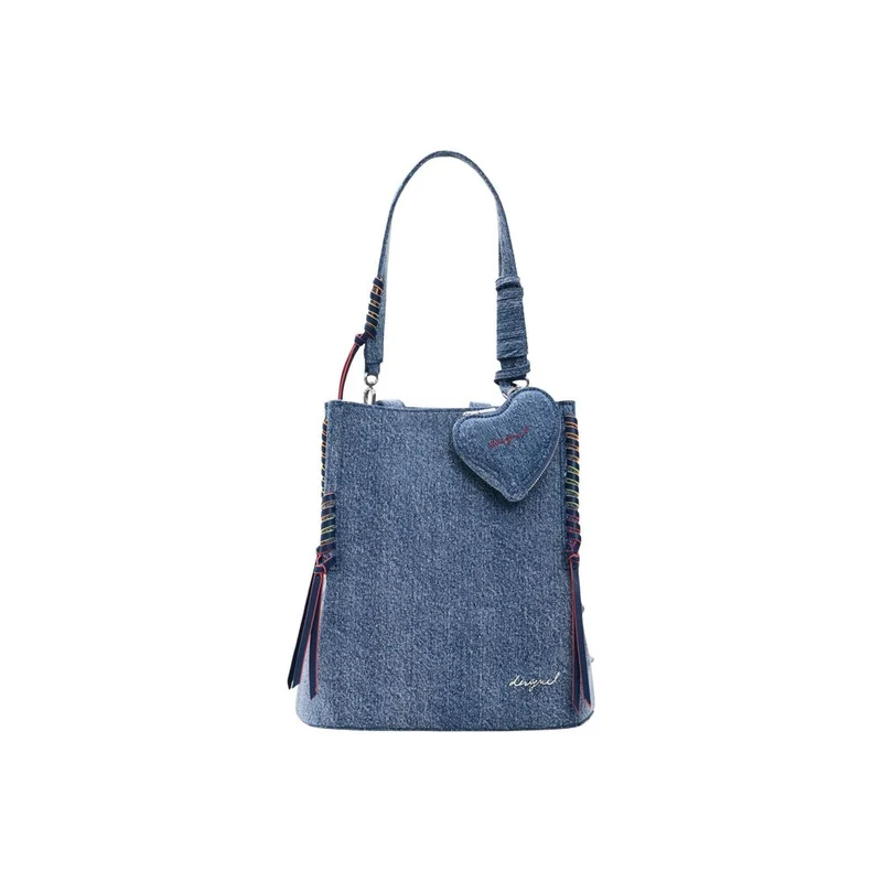 Desigual Blue Cotton Backpack