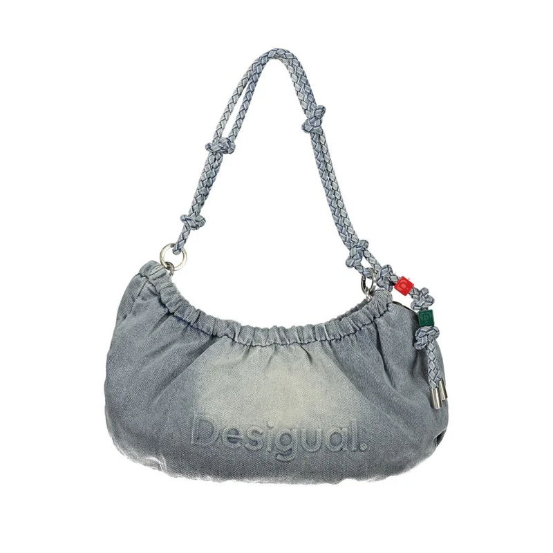 Desigual Azzurro Cotton Women's Handbag