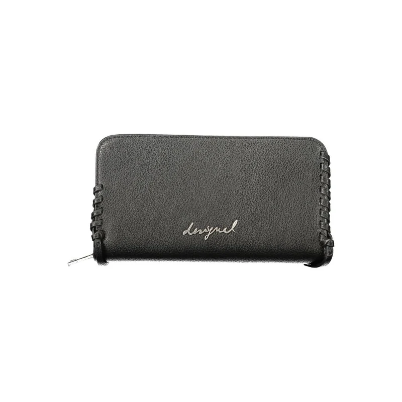 Desigual Black Polyurethane Women Wallet