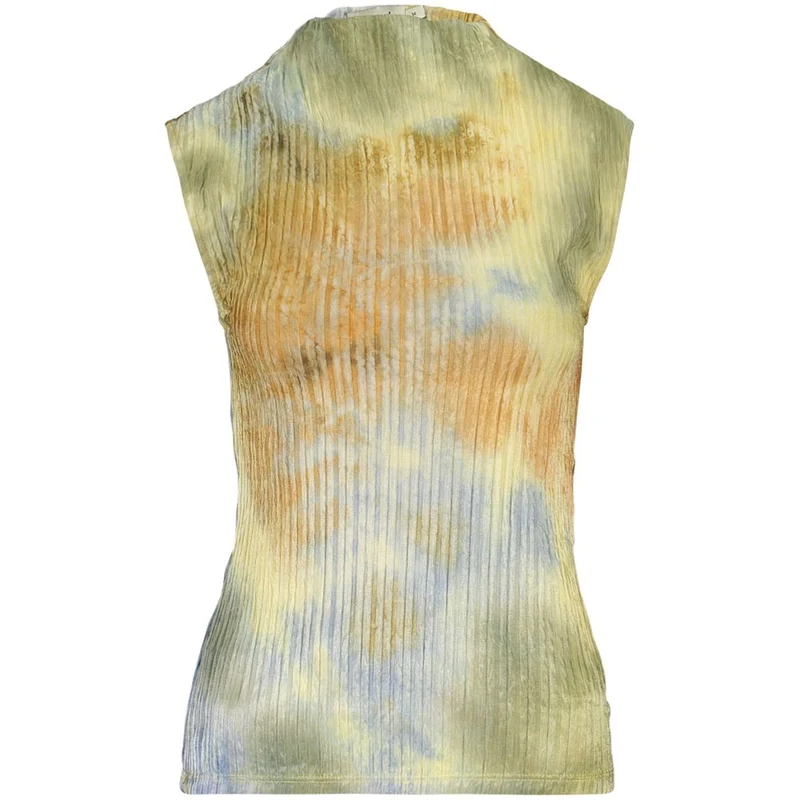 Desigual Giallo Polyester Women Tank Top XS