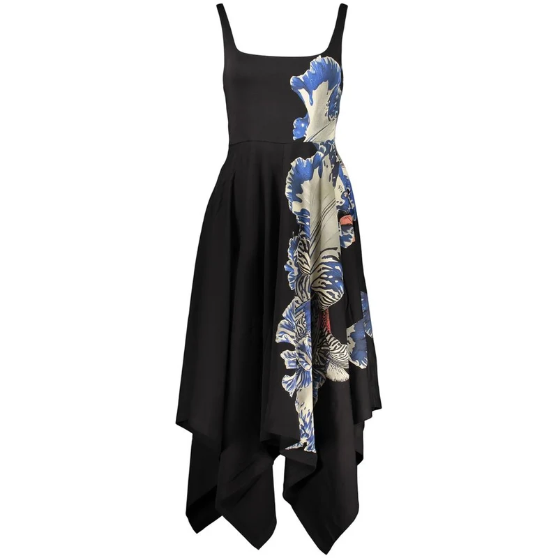 Desigual Black Cotton Women's Dress M
