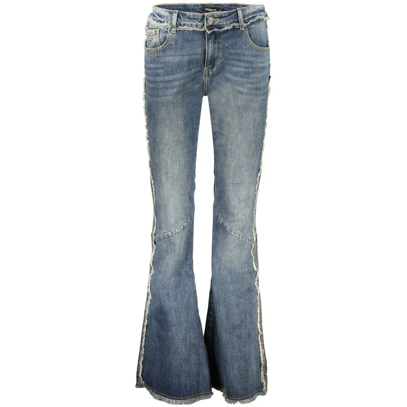 Desigual Blue Cotton Women's Jean 38