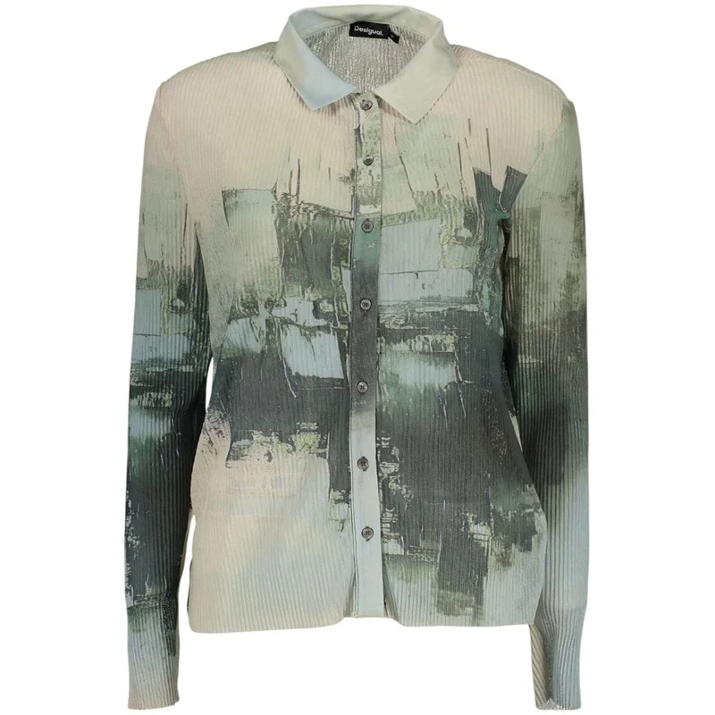 Desigual Verde Polyester Women Shirt S
