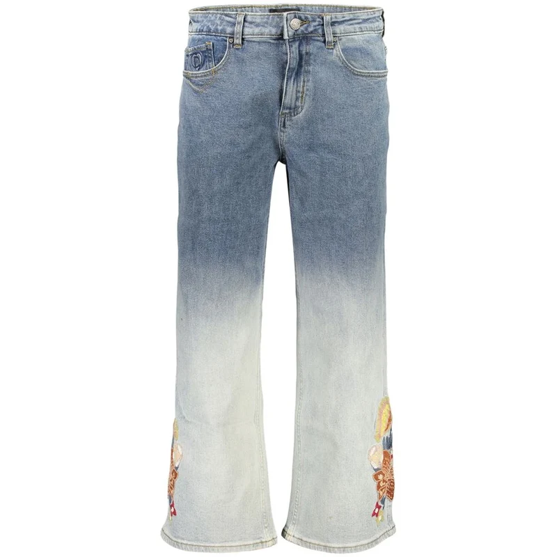 Desigual Azzurro Cotton Women's Jeans IT36|XXS