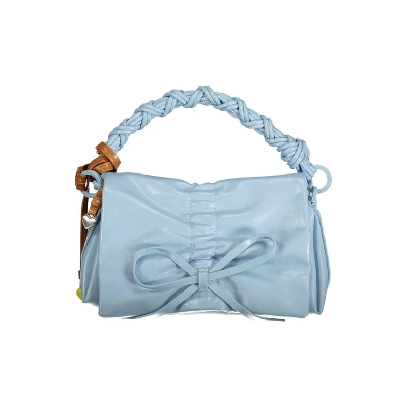 Desigual Azzurro Polyurethane Women Mini Bag