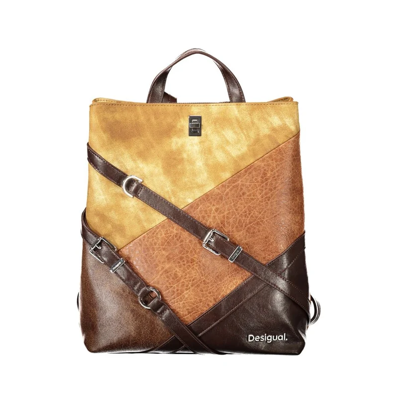 Desigual Brown Polyurethane Women's Backpack