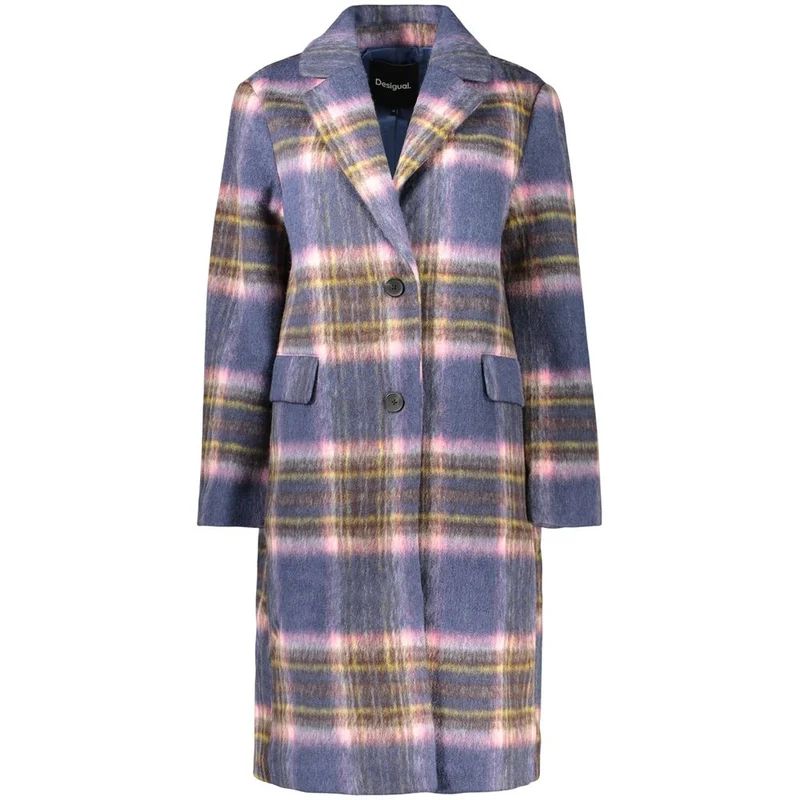 Desigual Blue Polyester Women's Jacket L