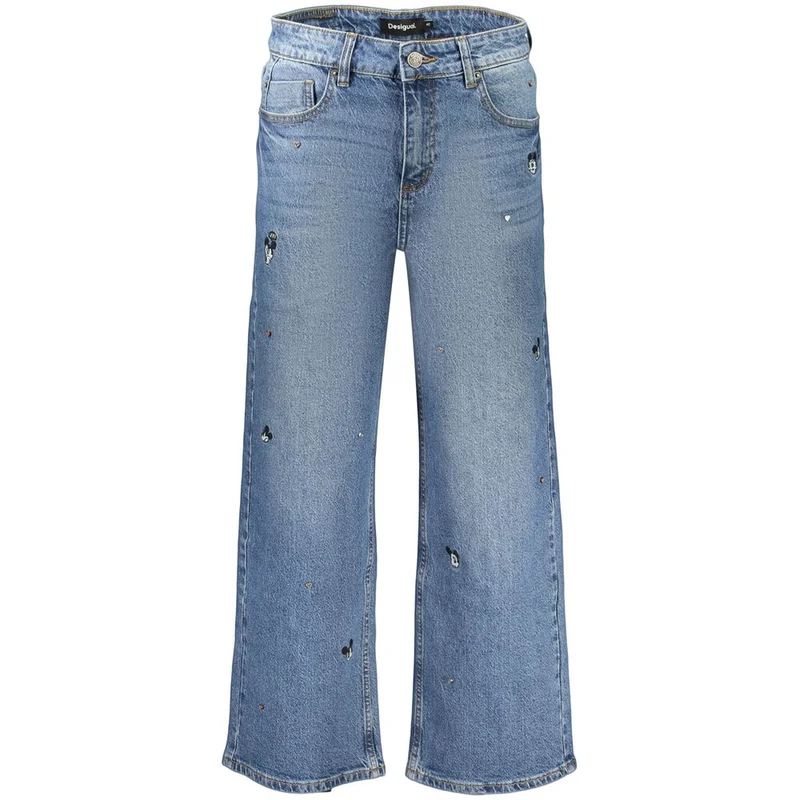 Desigual Blue Cotton Women's Jeans 38