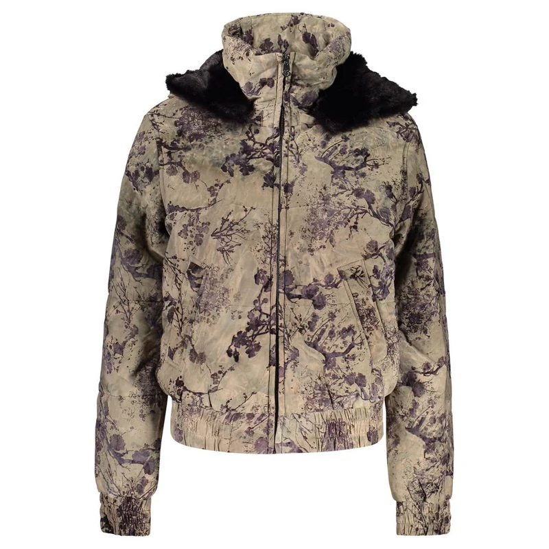Desigual Green Polyester Women's Jacket XL