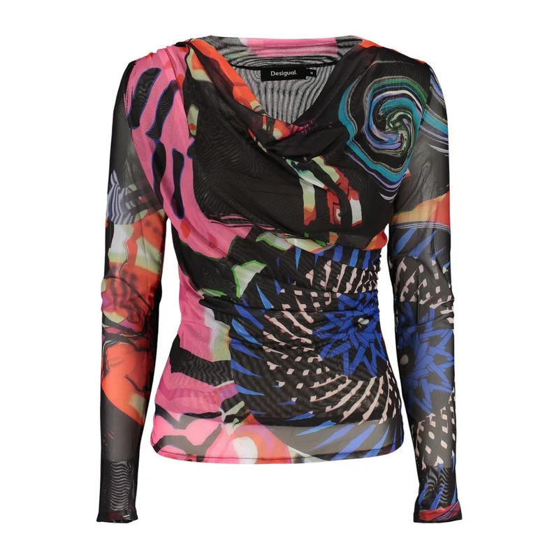 Desigual Black Polyester Womens Sweater M