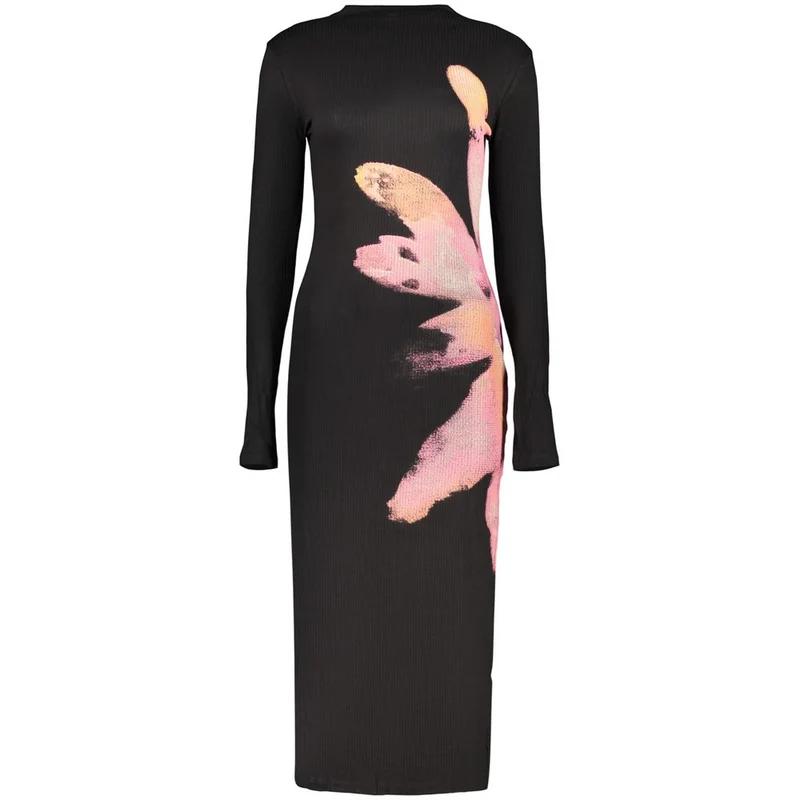 Desigual Black Polyester Women's Dress S
