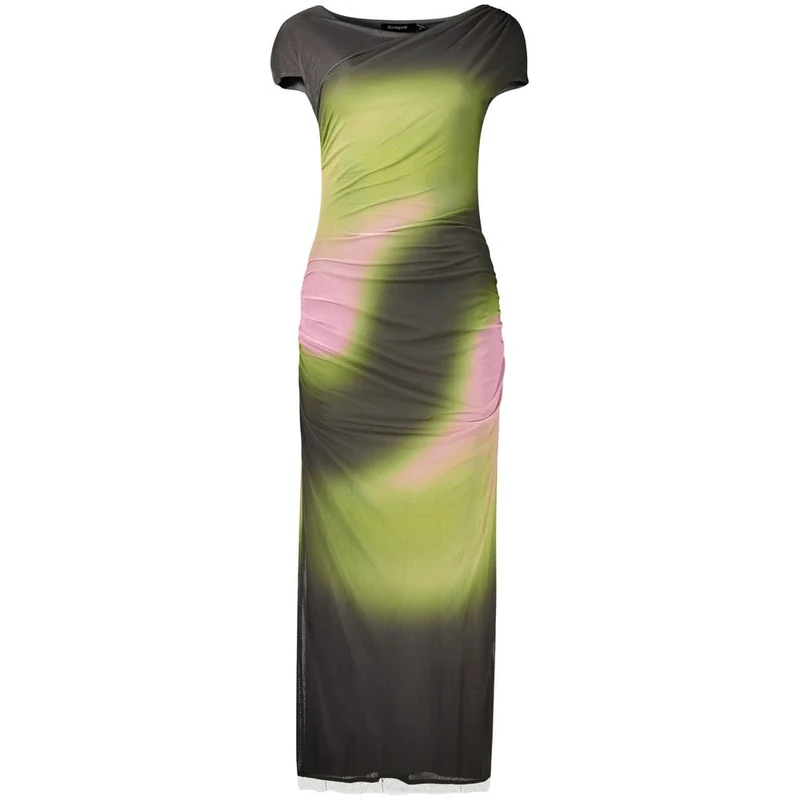 Desigual Green Polyester Women's Dress S
