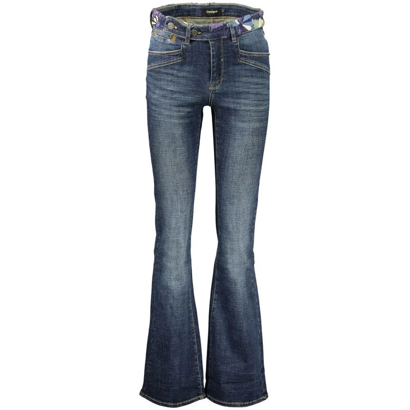 Desigual Blue Cotton Women's Jeans 40