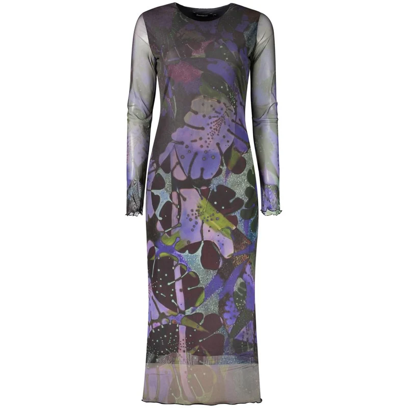 Desigual Viola Polyester Women's Dress L