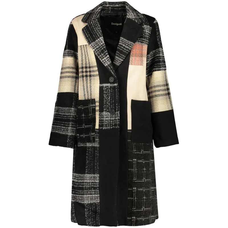 Desigual Black Polyester Women's Jacket L