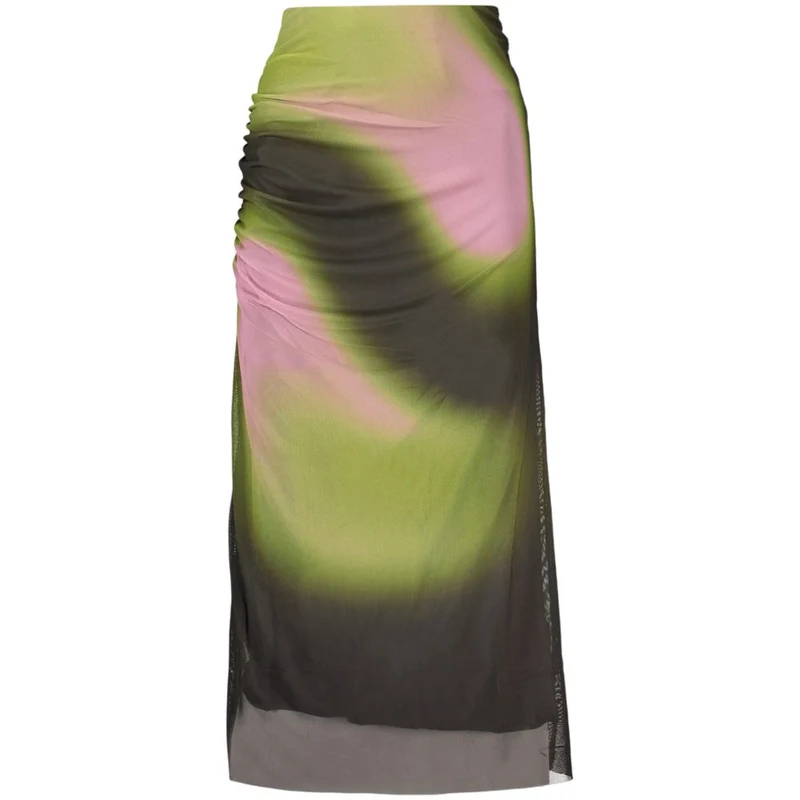 Desigual Verde Polyester Women's Skirt XS
