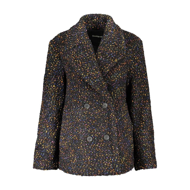 Desigual Black Polyester Women's Jacket M
