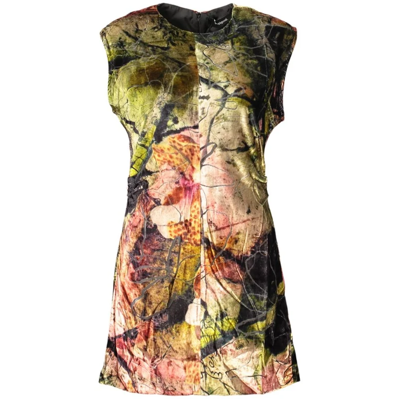 Desigual Green Viscose Womens Dress XL